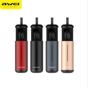 Awei T5 雙耳無線藍牙耳機 (超迷你 藍牙5.0帶充電艙 運動 立體聲)